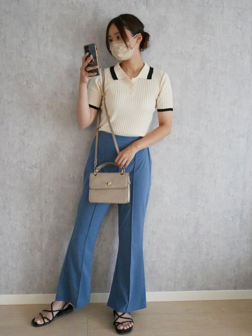 GRL（グレイル）の「2wayスクエアクロコ型押しショルダーバッグ