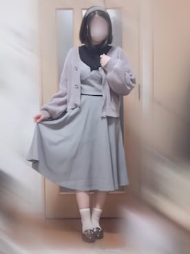 「31 Sons de mode（トランテアン　ソン　ドゥ　モード）のアイテム（ワンピース/ドレス）」を使った、涼音さん（レディース・148cm）の春コーディネート
