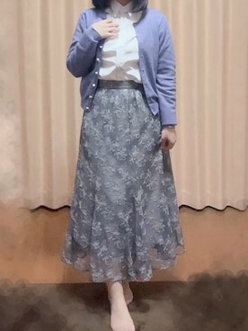 「MISCH MASCH（ミッシュマッシュ）のアイテム」を使った、涼音さん（レディース・148cm）の春コーディネート
