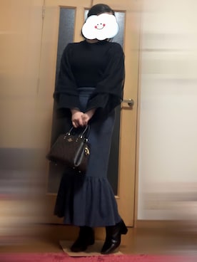 涼音さん（レディース・148cm）の秋コーディネート