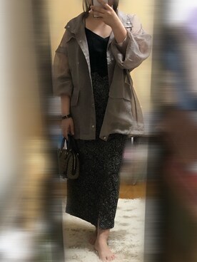 涼音さん（レディース・148cm）の春コーディネート