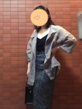 涼音さん（レディース・148cm）の夏コーディネート