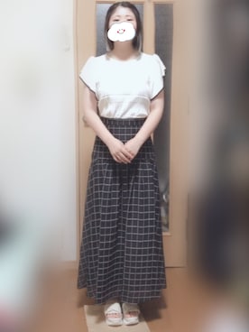 涼音さん（レディース・148cm）の夏コーディネート