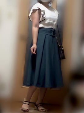 涼音さん（レディース・148cm）の夏コーディネート