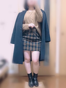 涼音さん(レディース・148cm)の冬コーディネート