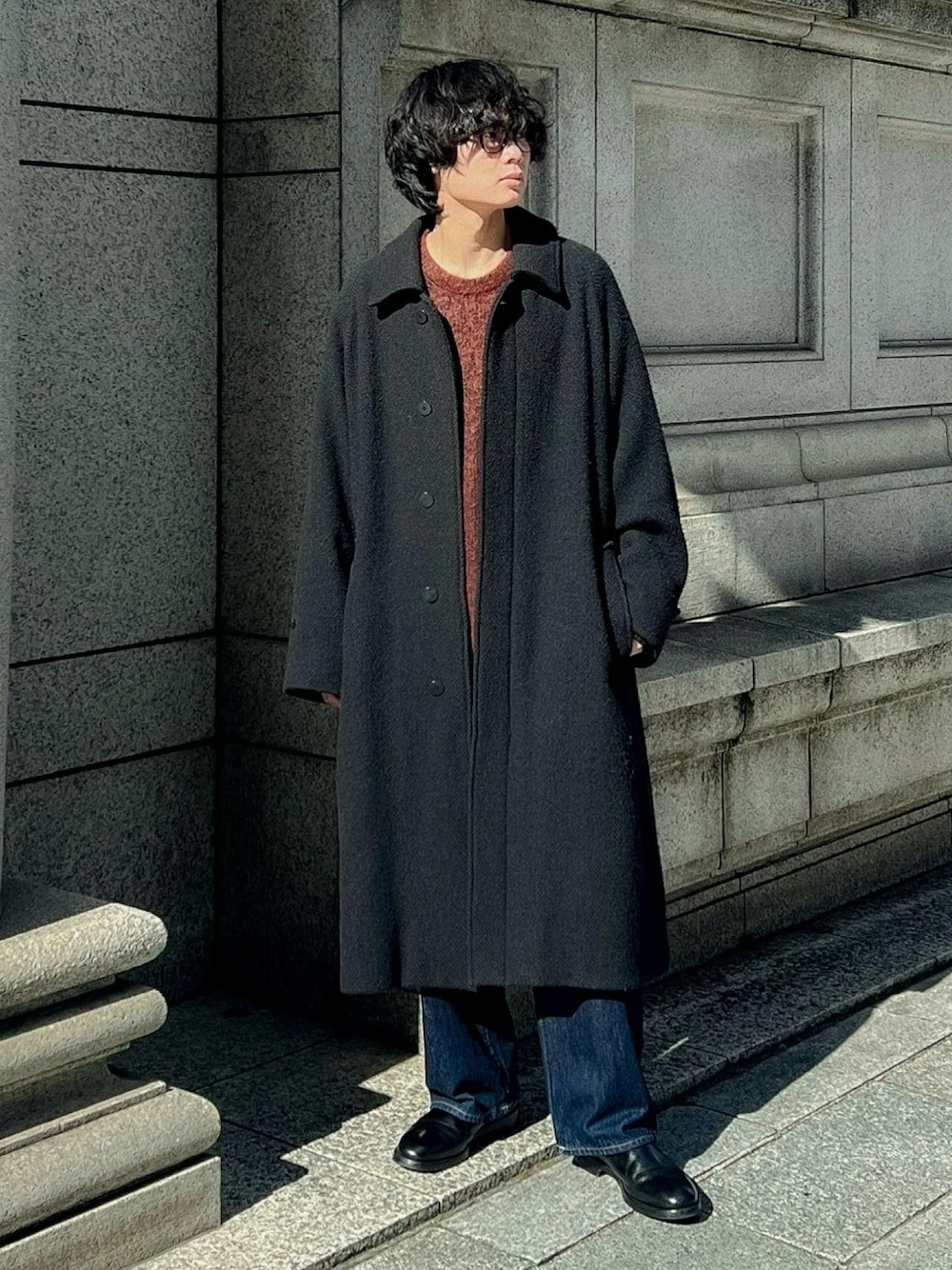 PREMIUM SHETLAND BAL COLLARを使った人気ファッションコーディネート