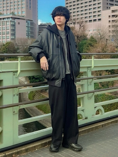 Steven Alan コットン ヘンプ ボーダー クルーネック ニット ルーズ Steven Alan（スティーブンアラン）の「＜Steven Alan＞ コットン