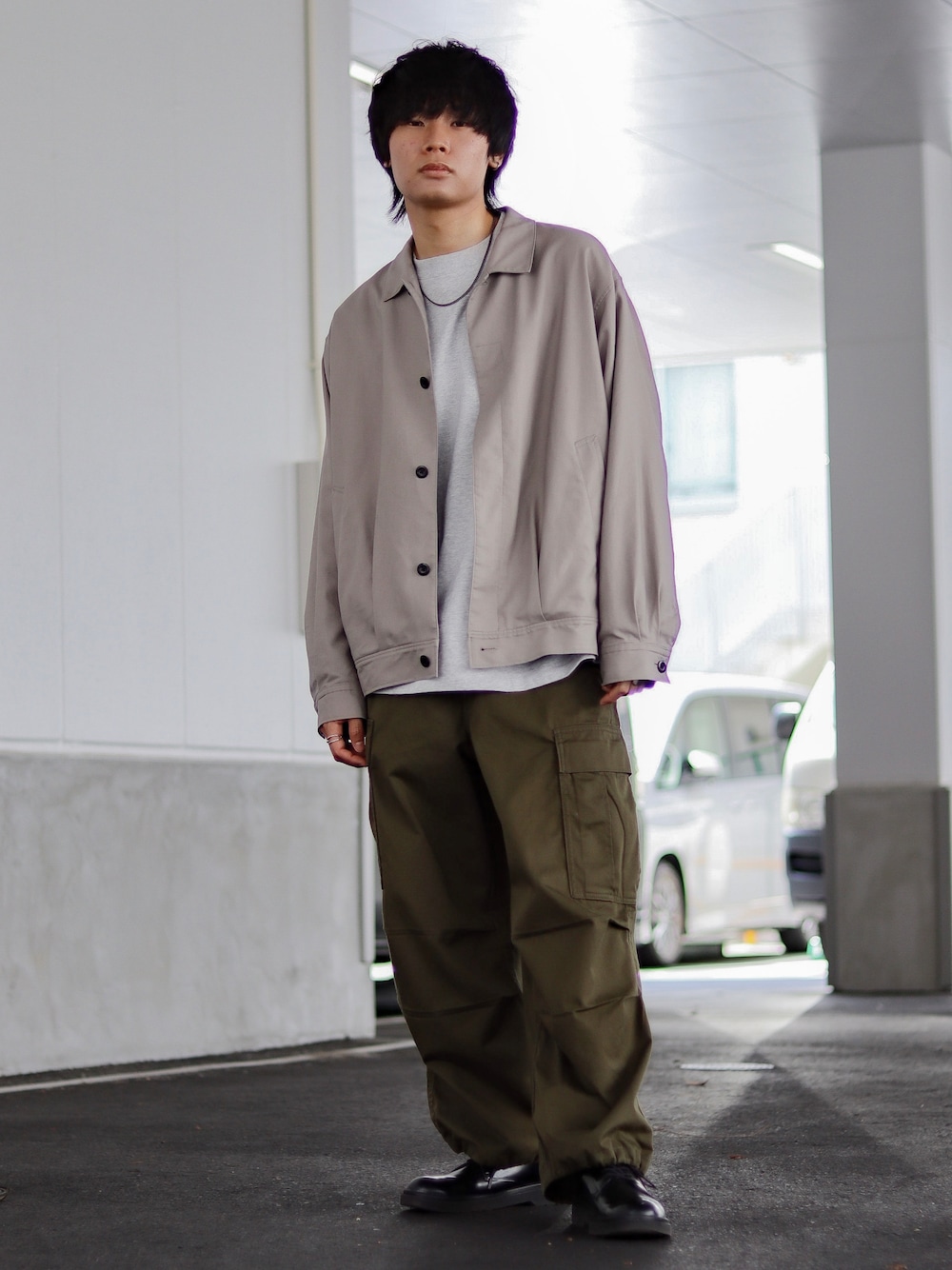 Steven Alan】TWILL DARUMA CAMP COLLARブルゾン Steven Alan（スティーブンアラン）の「＜Steven Alan＞ TWILL