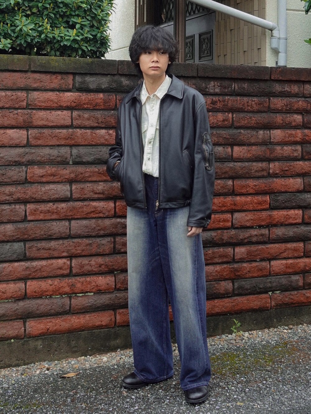 LIDNM（リドム）の「Heritage Slub Denim Pants（デニムパンツ）」 - WEAR