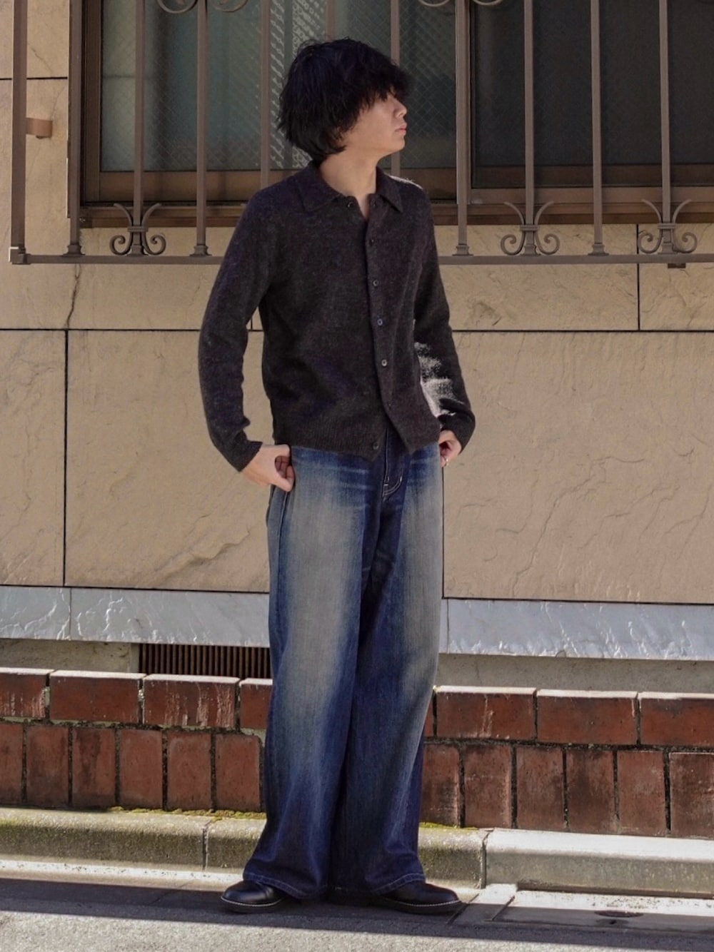 LIDNM（リドム）の「Heritage Slub Denim Pants（デニムパンツ）」 - WEAR