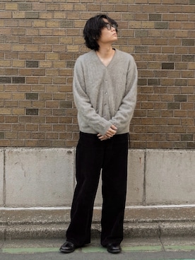 平莉川己夢(コム)さん(メンズ・172cm)の冬コーディネート