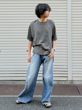 「アイテム（腕時計）」を使った、平莉川己夢(コム)さん（メンズ・172cm）の秋コーディネート