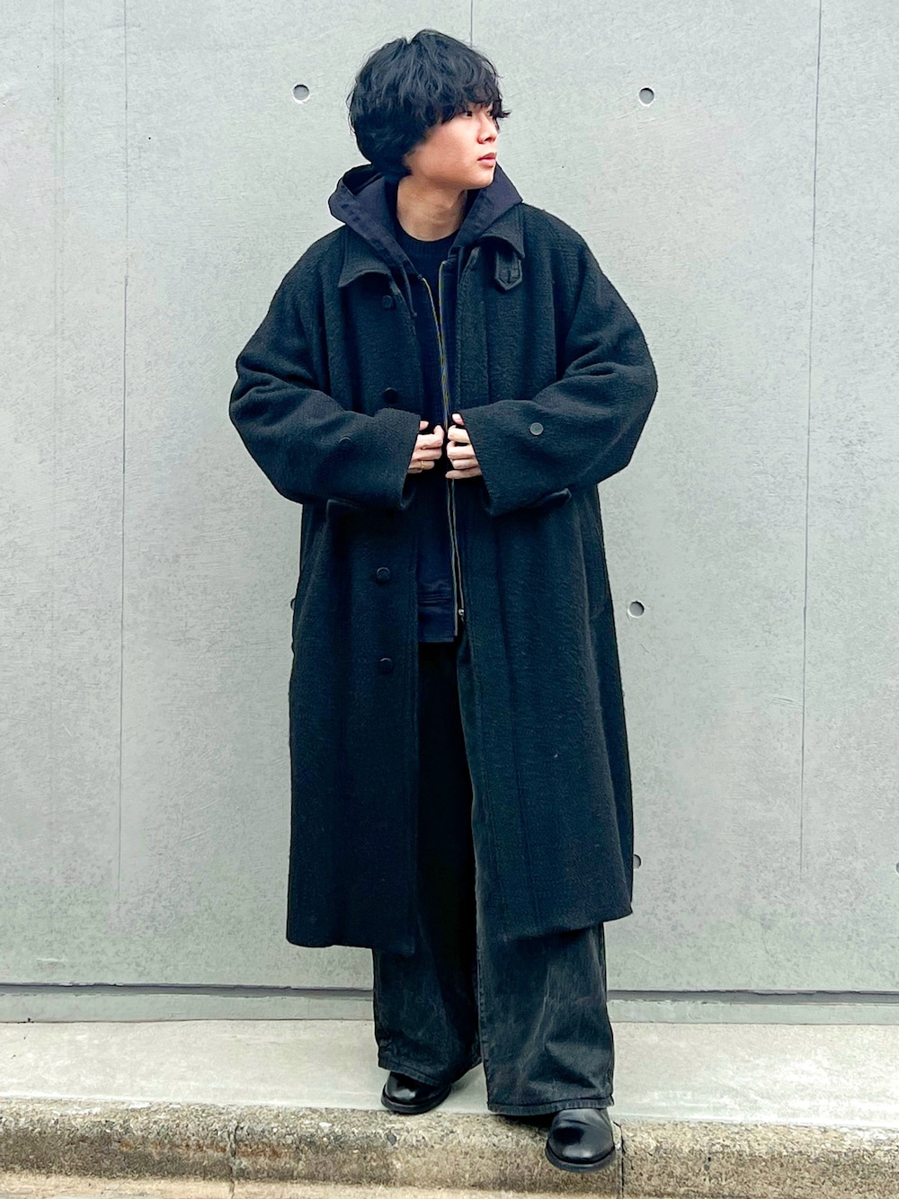 PREMIUM SHETLAND BAL COLLARを使ったメンズ人気ファッション