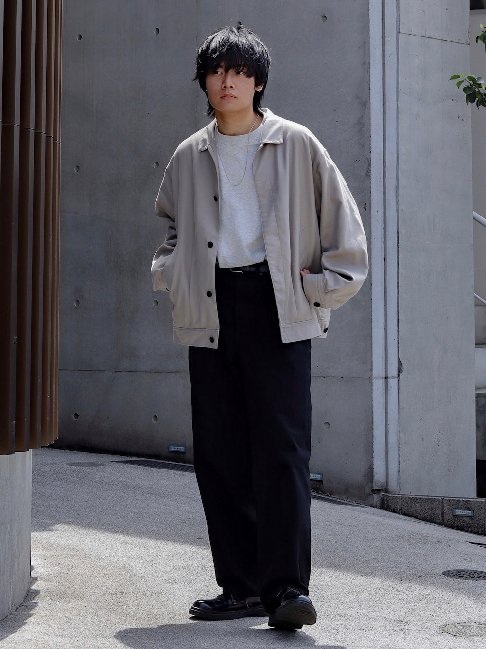 Steven Alan】TWILL DARUMA CAMP COLLARブルゾン 1681564338_1000.jpg