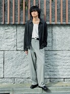 LIDNM（リドム）の「SILK DENIM 213 JACKET（デニムジャケット）」 - WEAR
