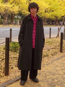 LIDNM（リドム）の「PREMIUM SHETLAND BAL COLLAR（その他アウター