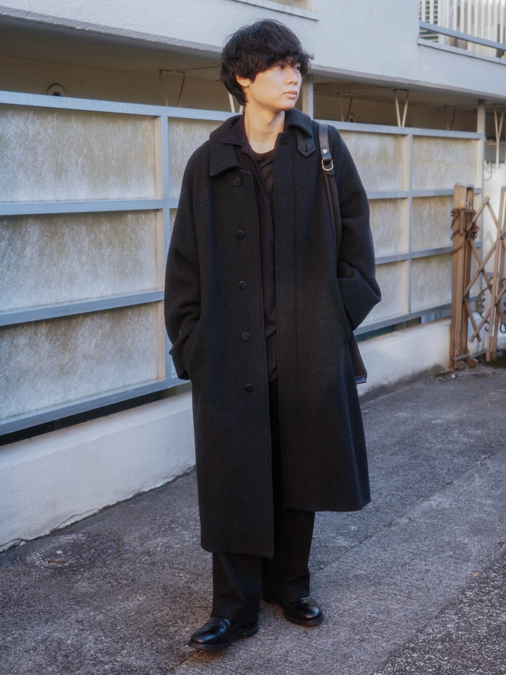 PREMIUM SHETLAND BAL COLLARを使ったメンズ人気ファッション