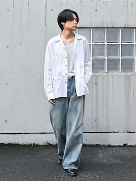 平莉川己夢(コム)さん(メンズ・172cm)の秋コーディネート
