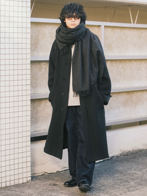 LIDNM（リドム）の「BABY WOOL BLANCKET STOLE（ストール/ショール