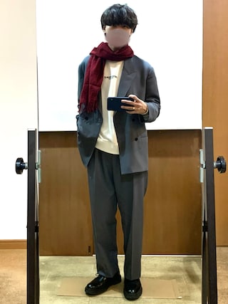 ジャケット・アウター LIDMNWOOL GABA TAILORED JK TROUSERS LIDNM】WOOL GABA TAILORED JK & TROUSERS