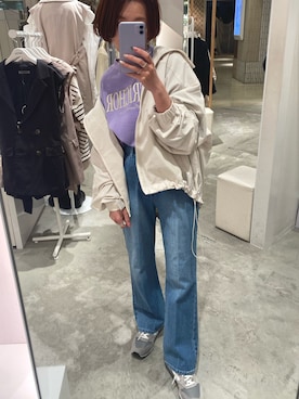大澤由紀さん（レディース・155cm）の春コーディネート