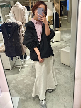 大澤由紀さん（レディース・155cm）の春コーディネート