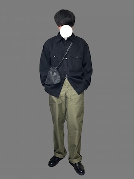 「WORKERS（ワーカーズ）のアイテム」を使った、naruse さん（メンズ・183cm）の秋コーディネート