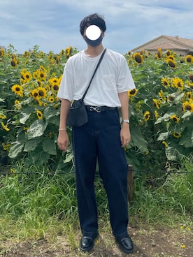 「order（オーダー）のアイテム（トップス）」を使った、naruse さん（メンズ・183cm）の夏コーディネート