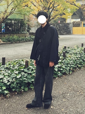 「GUIDI（グイディ）のアイテム」を使った、naruse さん（メンズ・183cm）の秋コーディネート