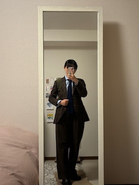 はんみさん（レディース・157cm）の冬コーディネート