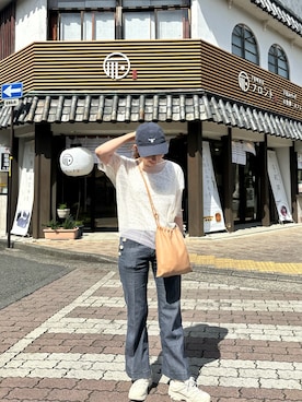 はんみさん（レディース・157cm）の夏コーディネート