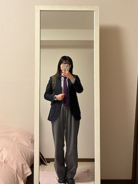 はんみさん（レディース・157cm）の冬コーディネート