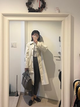 「MARC JACOBS（マークジェイコブス）のアイテム（トップス）」を使った、みたんさん（レディース・157cm）の秋コーディネート