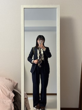 はんみさん（レディース・157cm）の冬コーディネート