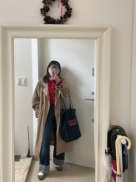 はんみさん（レディース・157cm）の冬コーディネート