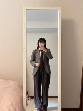 はんみさん（レディース・157cm）の冬コーディネート