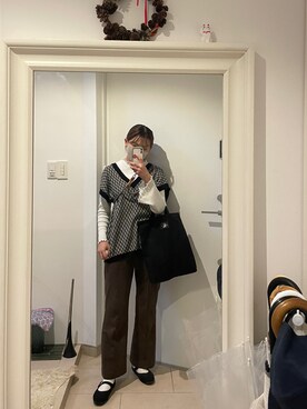 はんみさん（レディース・157cm）の秋コーディネート