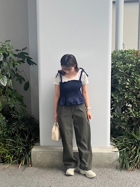 はんみさん（レディース・157cm）の夏コーディネート