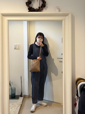 「H&M（エイチ・アンド・エム）のアイテム（カーディガン/ボレロ）」を使った、みたんさん（レディース・157cm）の春コーディネート