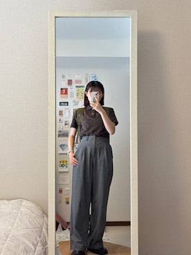 「POLO RALPH LAUREN（ポロ ラルフ ローレン）のアイテム」を使った、はんみさん（レディース・157cm）の秋コーディネート