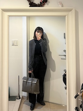 「TOFF&LOADSTONE（トフアンドロードストーン）のアイテム」を使った、みたんさん（レディース・157cm）の冬コーディネート