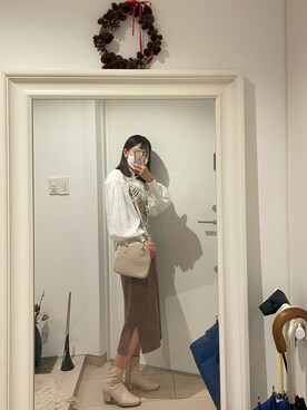 はんみさん（レディース・157cm）の秋コーディネート