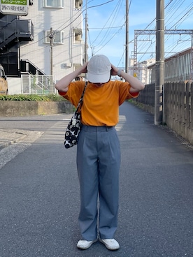 「KEEN（キーン）のアイテム」を使った、みたんさん（レディース・157cm）の夏コーディネート