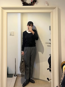 「TOFF&LOADSTONE（トフアンドロードストーン）のアイテム」を使った、みたんさん（レディース・157cm）の冬コーディネート