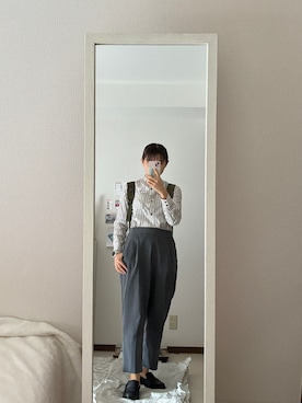 「MARC JACOBS（マークジェイコブス）のアイテム（トップス）」を使った、みたんさん（レディース・157cm）の秋コーディネート