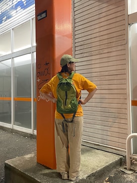 「HELLY HANSEN(ヘリーハンセン)のアイテム」を使った、はんみさん(レディース・157cm)の秋コーディネート