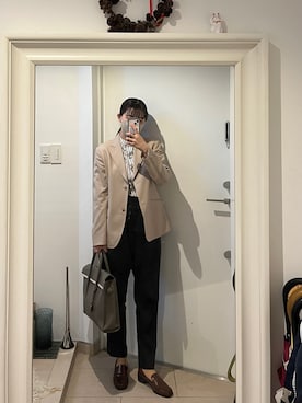 「MARC JACOBS（マークジェイコブス）のアイテム（トップス）」を使った、みたんさん（レディース・157cm）の春コーディネート