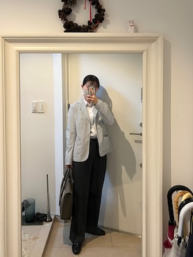 「POLO JEANS（ポロジーンズ）のアイテム」を使った、はんみさん（レディース・157cm）の春コーディネート