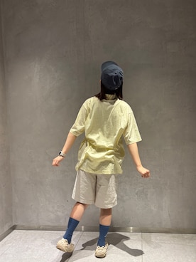 「アイテム（ソックス/靴下）」を使った、はんみさん（レディース・157cm）の夏コーディネート