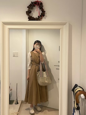 はんみさん（レディース・157cm）の秋コーディネート